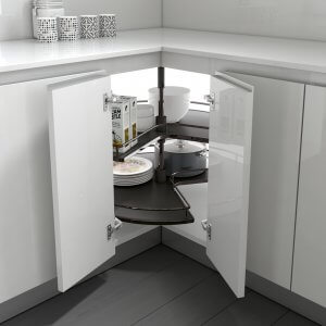 Inoxa 3/4 Corner Carousel - ELLITE