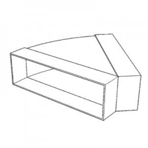 45° Horizontal Bend