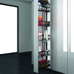Inoxa 150mm Tall Broome Holder - ELLITE