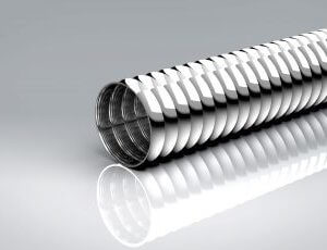 152mm x 1.5m long Round Semi-Rigid Aluminium Hose
