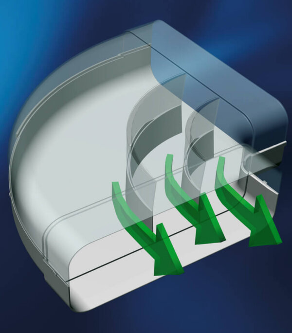 Naber AFC4043003 pipe bend horizontal 90° - Image 3