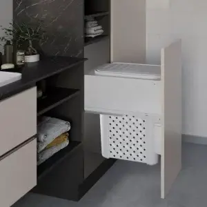 Qubika 50cm Single Laundry Basket