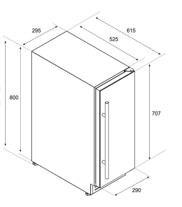 Airforce Wine Cooler 30cm - Image 3
